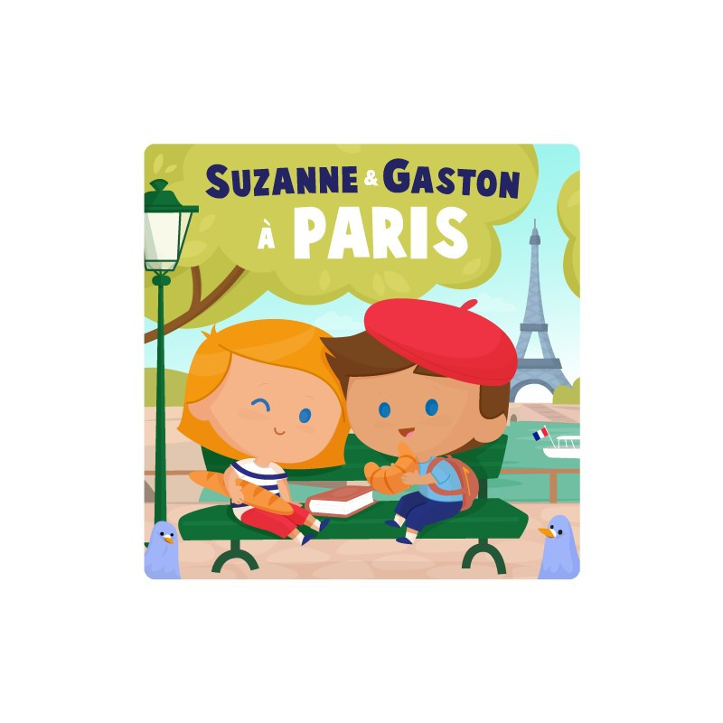 Livre audio - Lunii - Suzanne et Gaston à Paris