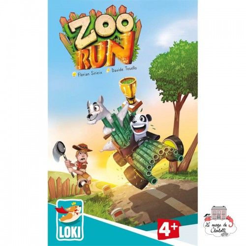 Zoo Run - LOK-51600 - Loki - Jeux de société - Le Nuage de Charlotte