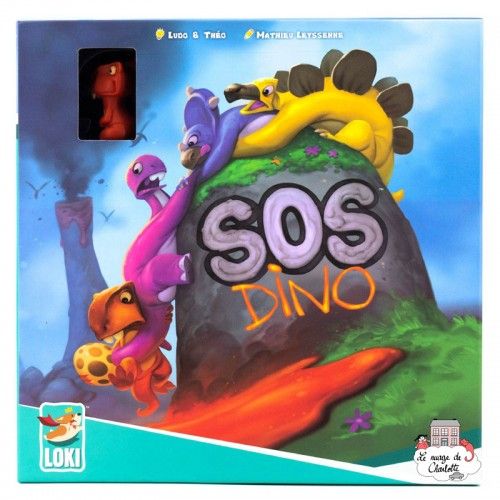 SOS Dino - LOK-51474 - Loki - Jeux de société - Le Nuage de Charlotte