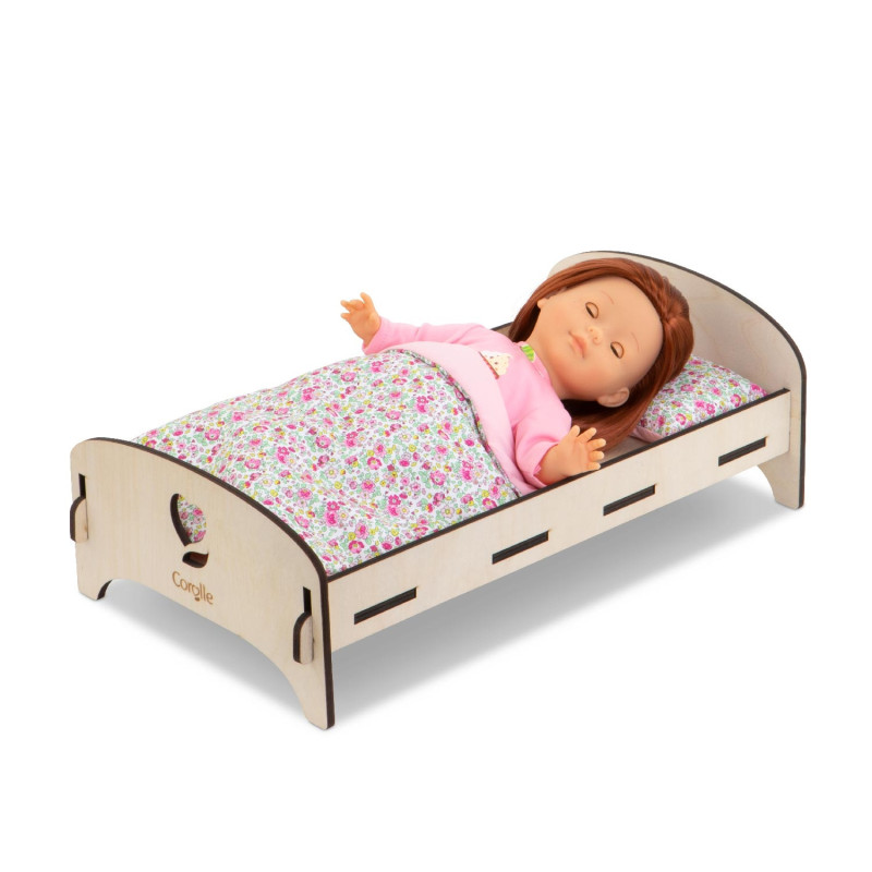 Wooden bed for 30 and 36 cm dolls