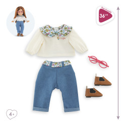 Chic box and accessories for ma Corolle doll