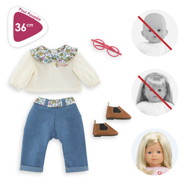 Chic box and accessories for ma Corolle doll