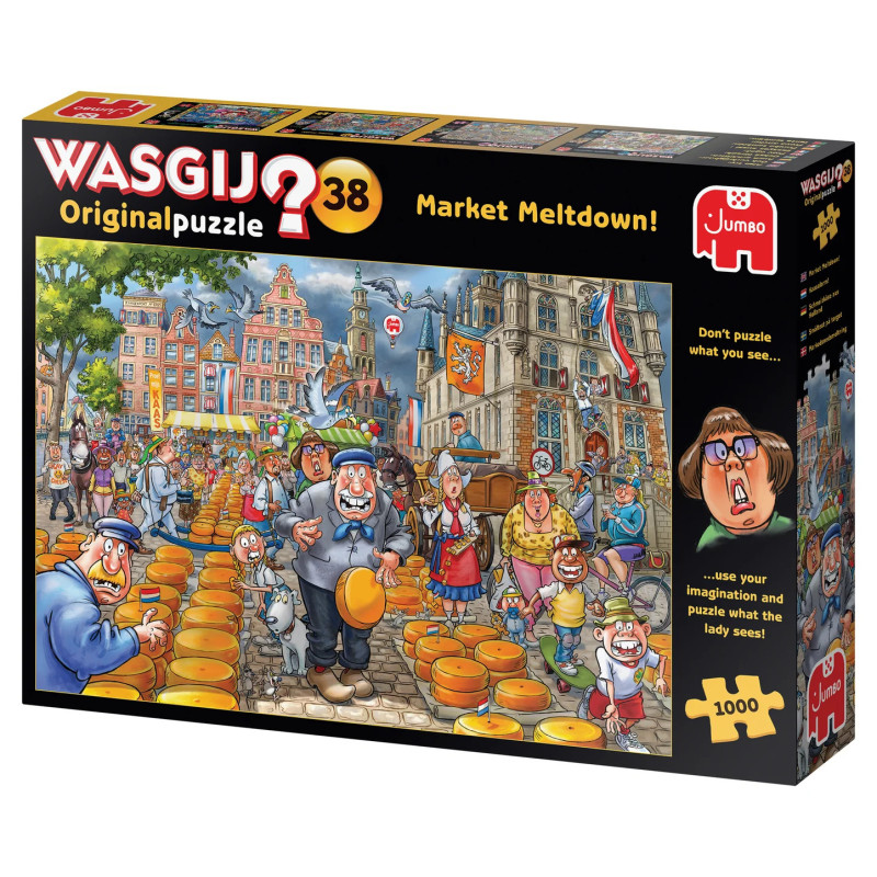 Wasgij Original 38 - Market Meltdown! [1000]