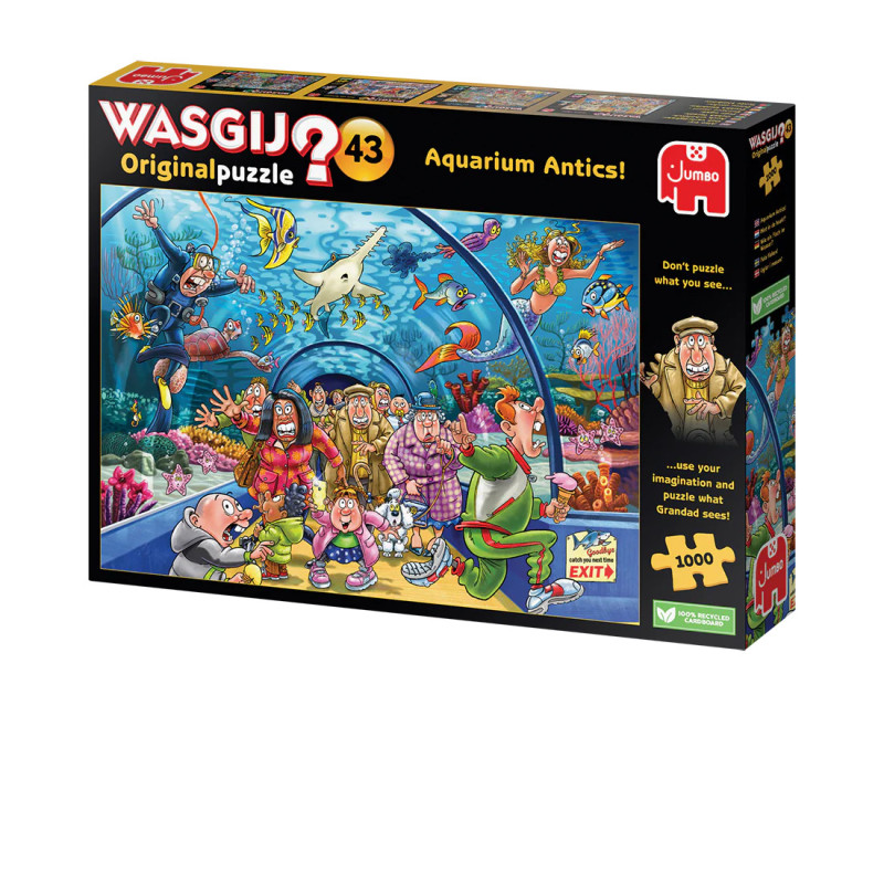 Wasgij Original 43 - Ca sent le poisson ! [1000]