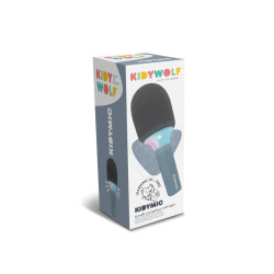 Kidymic Blue Kids Karaoke Microphone | Sing and Play!