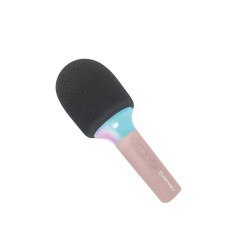 Kidymic Pink Kids Karaoke Microphone | Sing and Play!