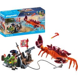 Playmobil Pirate et crabe géant | Éveillez l'esprit pirate