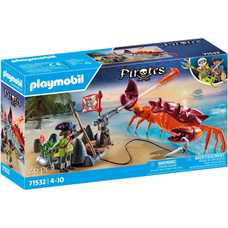 Playmobil Pirate and Giant Crab | Awaken the pirate spirit