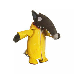 My Wolf soft toy - Raincoat and boots