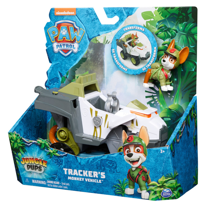 PAW Patrol Jungle Pups - Tracker’s Monkey Vehicle