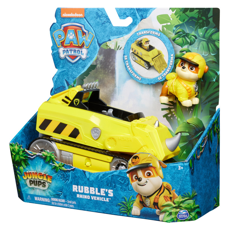 PAW Patrol Jungle Pups - Rubble's Rhino Vehicle