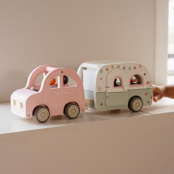 Toy Car with Caravan