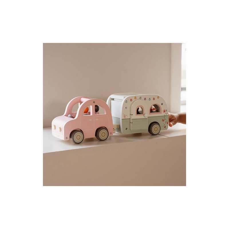 Toy Car with Caravan