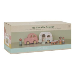 Toy Car with Caravan