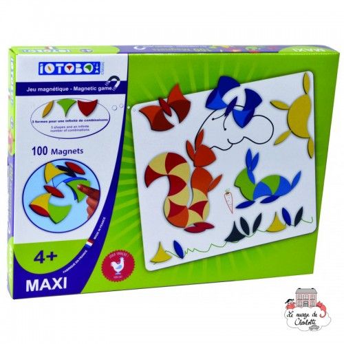 iOTOBO Maxi 4+ - IOT-iTB-Maxi 4+ - SEPP Jeux - Mosaiques - Le Nuage de Charlotte