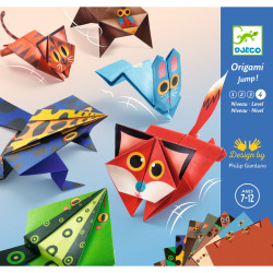 Origami - Jumping animals