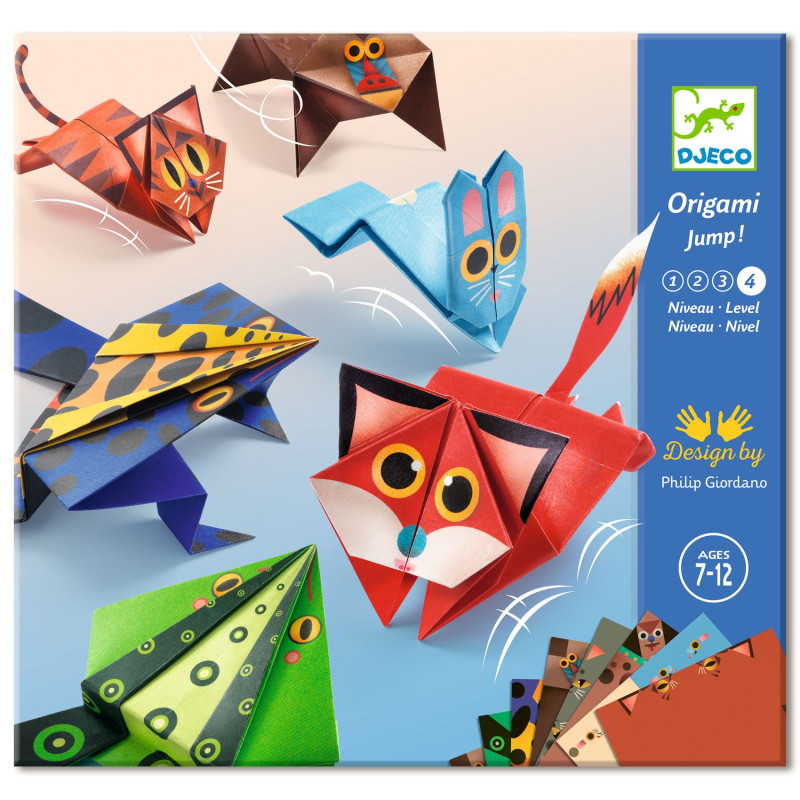 Origami - Jumping animals