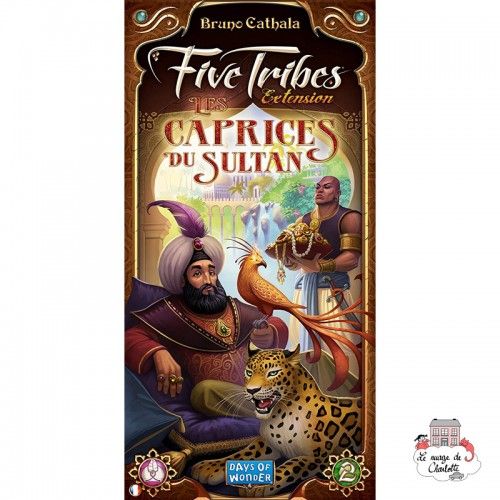 Five Tribes - Ext. Les Caprices du Sultan - DOW-75162 - Days of Wonder - Jeux de société - Le Nuage de Charlotte