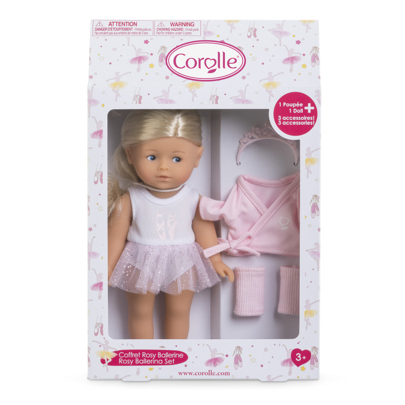 Mini Corolline Rosy Ballerina Doll Box