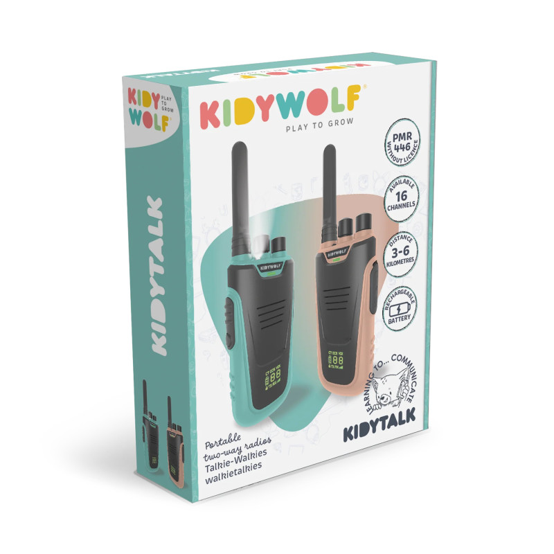 KIDYTALK - Long-range walkie-talkies