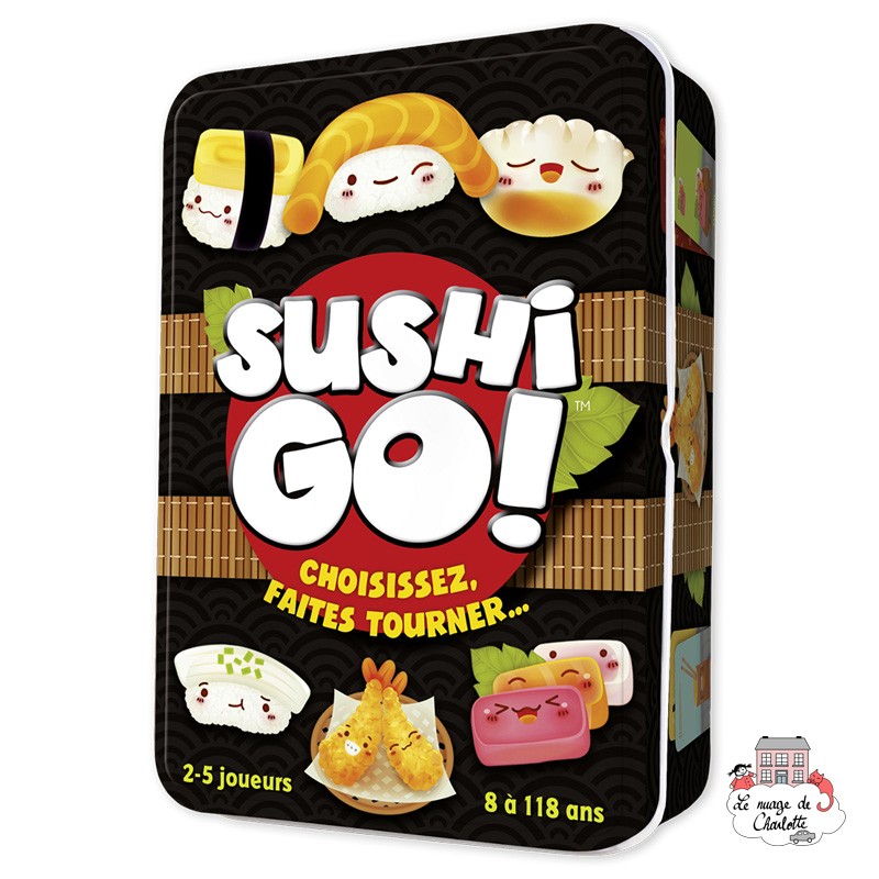 Sushi Go! - COG-INT0100 - Cocktail Games - Jeux de société - Le Nuage de Charlotte