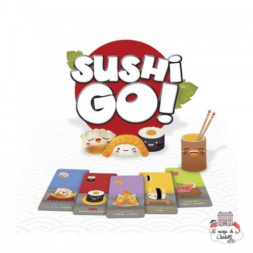 Sushi Go! - COG-INT0100 - Cocktail Games - Jeux de société - Le Nuage de Charlotte