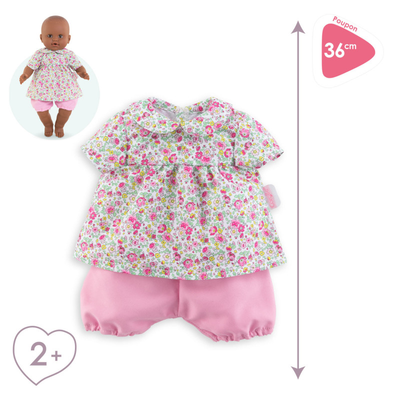 Bloomer Garden in Flowers for 36 cm baby doll