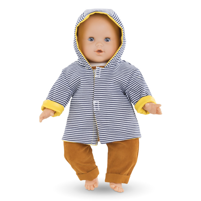 Waxed cotton Bords de Loire for 36 cm baby doll