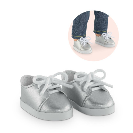 Silver shoes for ma Corolle doll