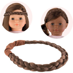 Headband Tresse - brown