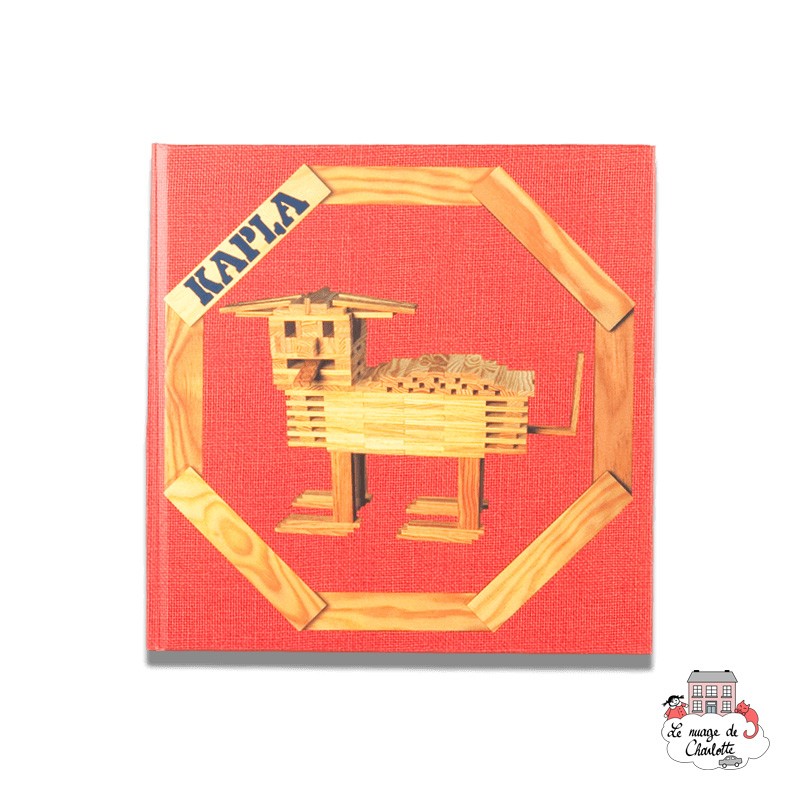 Art Book 1 - KAP-LIVR1 - Kapla - Wooden blocks and boards - Le Nuage de Charlotte