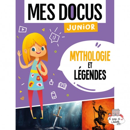 Mes Docus Junior - Mythologie et légendes - 123-0025 - Editions 123 Soleil - Documentaries - Le Nuage de Charlotte