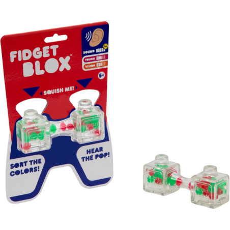 Fidget Blox - Sound - red and green