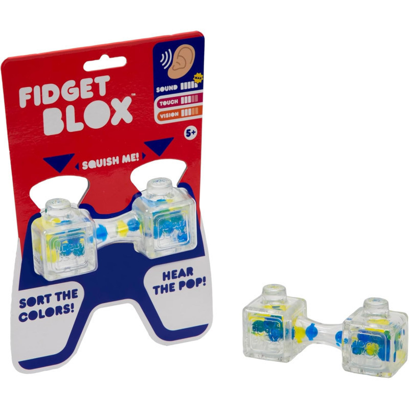 Fidget Blox - Sound - rouge et vert