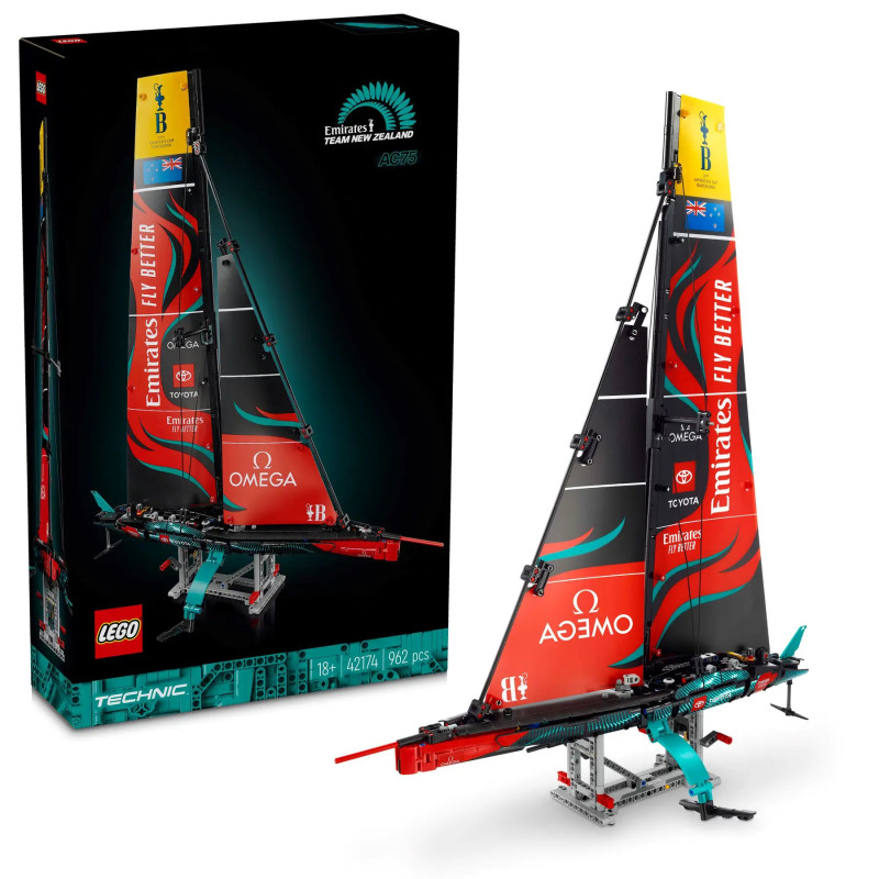 [Technic] Emirates Team New Zealand AC75 Yacht