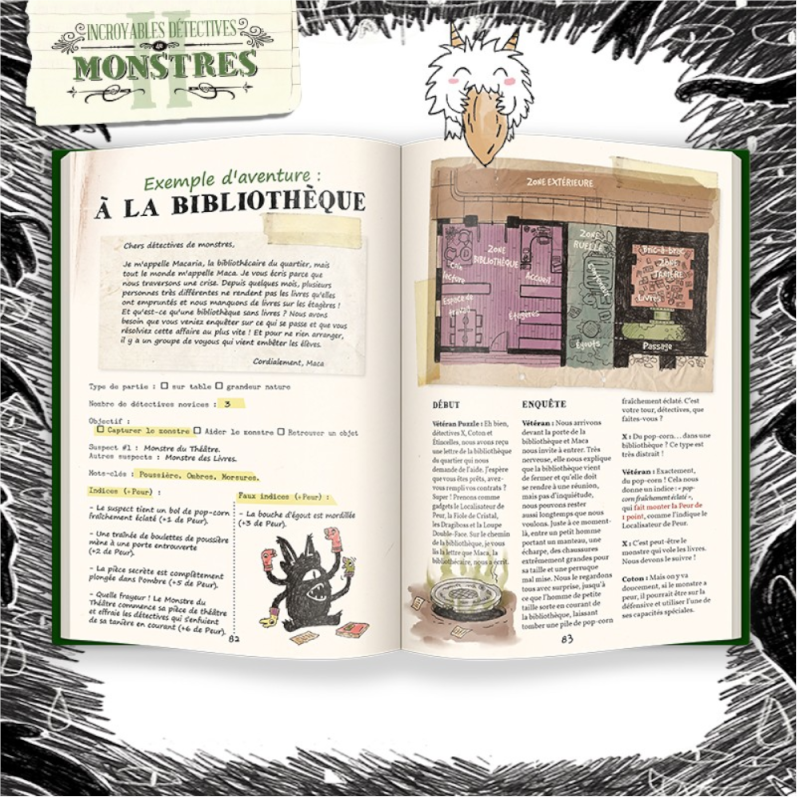 Incroyables détectives de Monstres - Livre de base