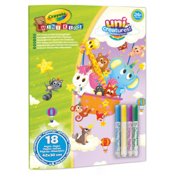 Crayola Minikids - Colouring Book "Uni-creatures!"