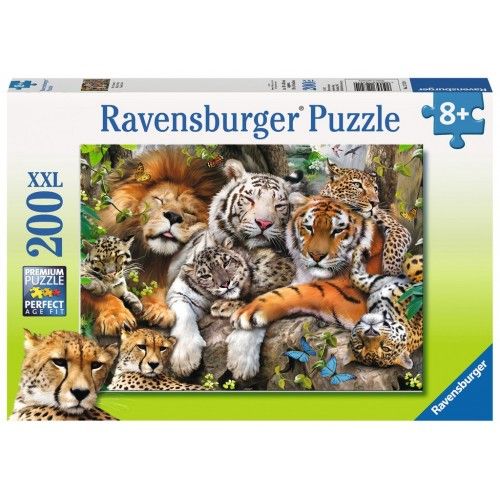 Big Cat Nap - RAV-127214 - Ravensburger - Puzzles for the bigger ones - Le Nuage de Charlotte