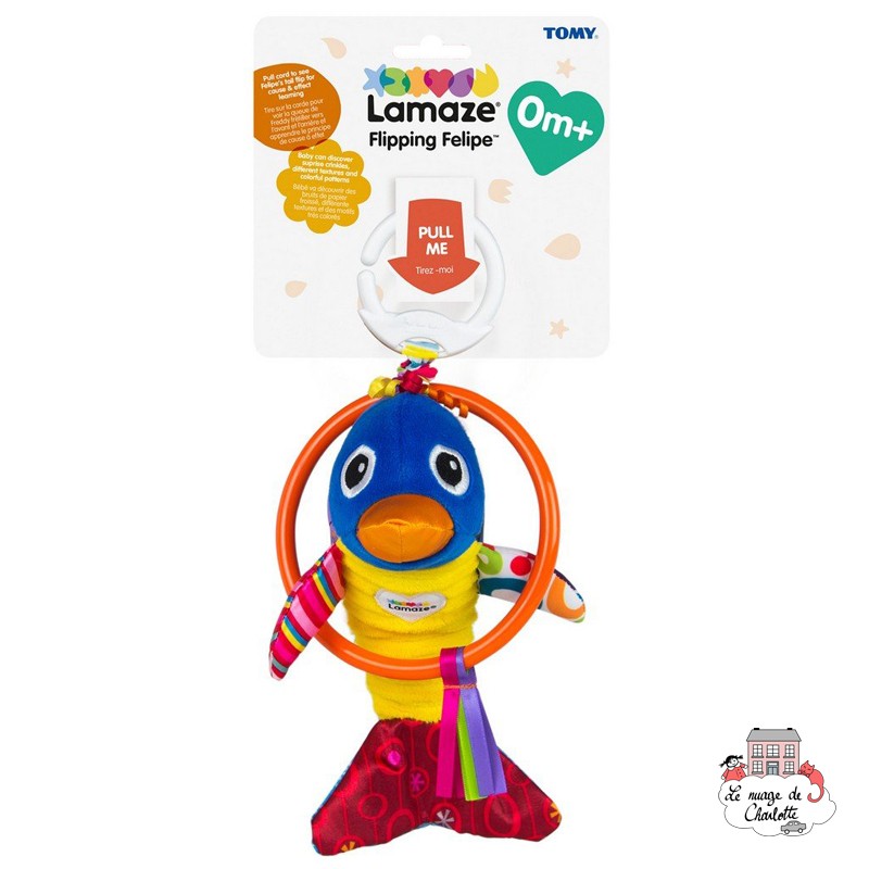 Lamaze Flipper le Joueur - TOM-L27516 - Tomy - Jouets d'activité - Le Nuage de Charlotte