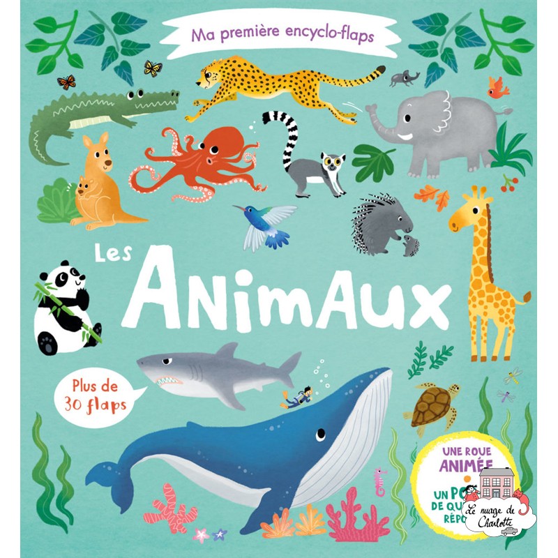 Ma première encyclo-flaps Animaux - 123-0054 - Editions 123 Soleil - Documentaires - Le Nuage de Charlotte