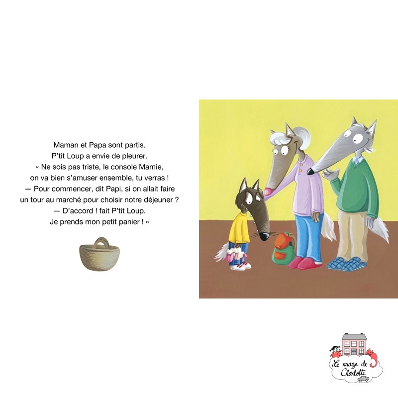 P'tit Loup va chez Papi et Mamie - AUZ-9791039502566 - Editions Auzou - Books - Le Nuage de Charlotte