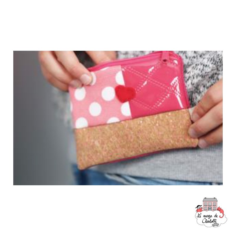 Coin Purse - Pink - NEB-NBNK01 - By Nébuline - Money Box and wallet - Le Nuage de Charlotte