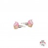 Hair Clips - Ice Cream - NEB-BNHAclMXi - By Nébuline - Hair clips - Le Nuage de Charlotte