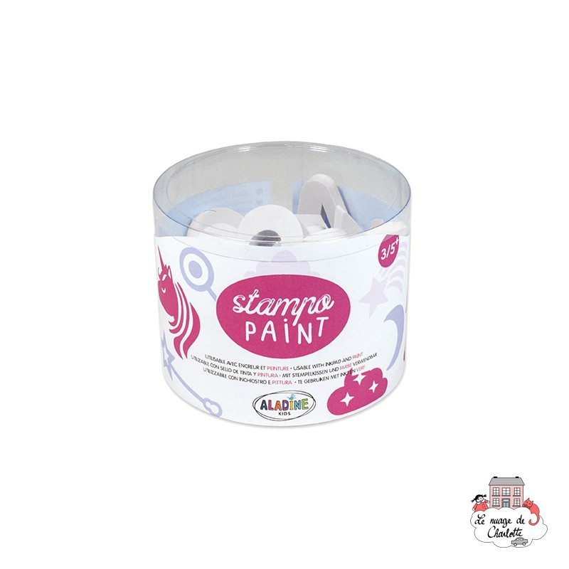 Stampo Paint - Licornes - ALA-03250 - AladinE - Tampons enfants - Le Nuage de Charlotte