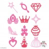 Stampo Paint - Princesses - ALA-03249 - AladinE - Children's Stamps - Le Nuage de Charlotte