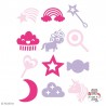 Stampo Paint - Unicorn - ALA-03250 - AladinE - Children's Stamps - Le Nuage de Charlotte