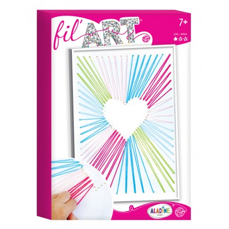 Fil'Art - Heart - ALA-47202 - AladinE - Creative boxes - Le Nuage de Charlotte