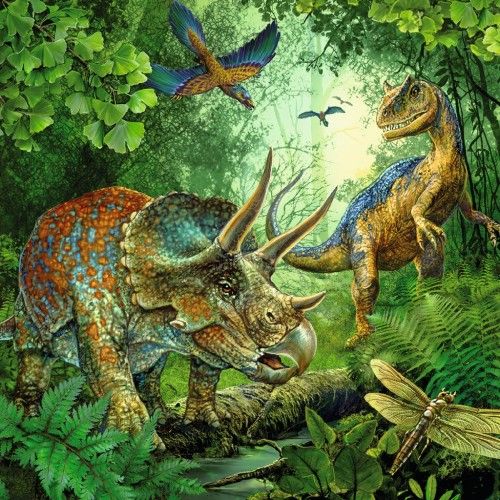 La fascination des dinosaures - RAV-093175 - Ravensburger - Puzzles - Le Nuage de Charlotte