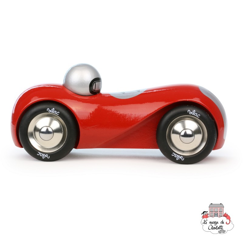 Streamline Rouge - VIL-2285R - Vilac - Jouets à pousser - Le Nuage de Charlotte