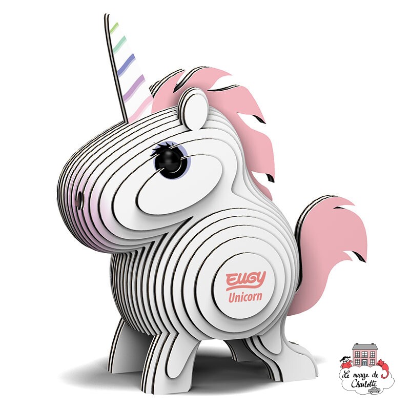 Eugy 014 - Unicorn - EUG-5313914 - dodoland - Maquettes en carton - Le Nuage de Charlotte